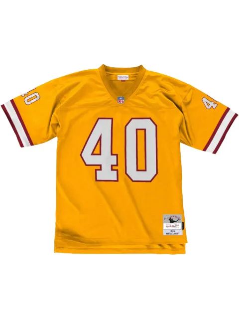 Mitchell & Ness 1996 Mike Alstott Tampa Bay Buccaneers Legacy jersey Yellow LGJYAC18125TBBDKYW96MAS