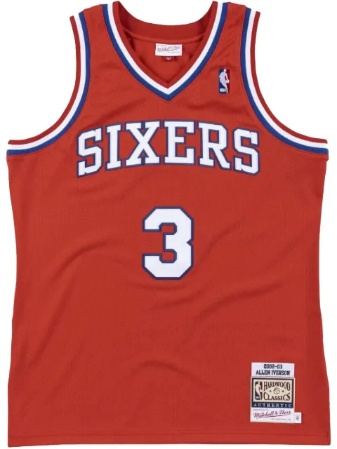 Mitchell & Ness Authentic 76ERS 02-03 Allen Iverson "Victory Red" jersey Red AJY4GS18457P76LTRD02AIV