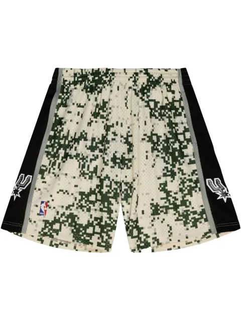 Mitchell & Ness 2013/14 San Antonio Spurs Alternate Swingman shorts Neutrals SMSH4454SAS13PPPCAMO