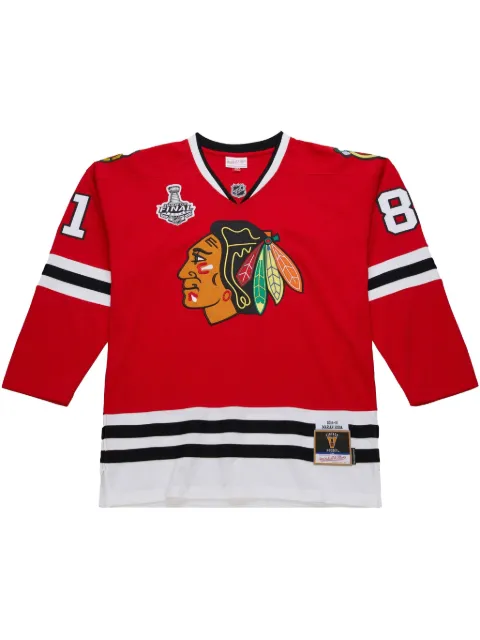Mitchell & Ness NHL "Blackhawks 2014 Marian Hossa" jersey Red JY8922CBHSCAR
