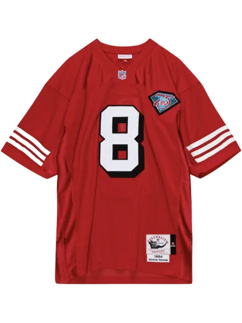 Mitchell & Ness 1994 Steve Young Scarlet San Francisco 49ers Authentic "Scarlet" jersey Red AJY63383SF494SYOSCAR