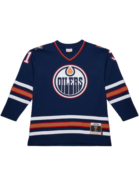 Mitchell & Ness Edmonton Oilers 1997/98 Curtis Joseph Power Play jersey Blue JY9007EDO