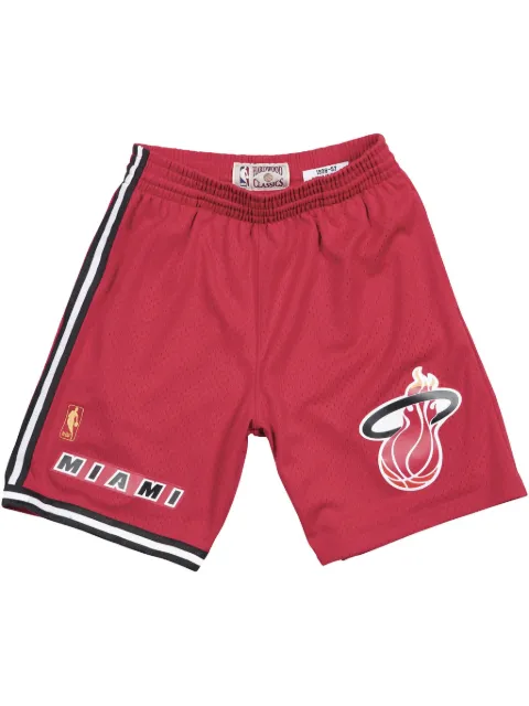 Mitchell & Ness NBA 96-97 "Heat" alternate swingman shorts Red SMSHGS18237MHESCAR96