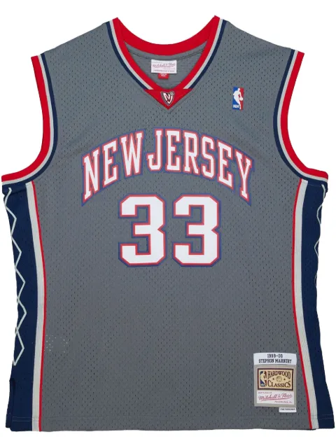 Mitchell & Ness NBA Alternate "Nets 1999 Stephon Marbury" jersey Grey SMJY5671NJN99SMBGREY
