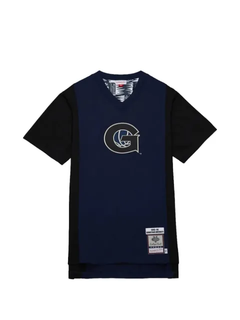 Mitchell & Ness Georgetown Hoyas 1995/96 Authentic Shooting T-shirt Blue ASSH1173GTW95PPPNAVY