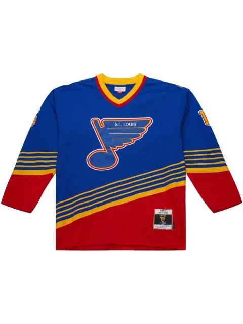 Mitchell & Ness NHL Dark "Blues 1995 Brett Hull" jersey Blue JY9051SLUDKRY