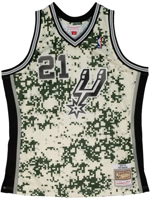 Mitchell & Ness Hardwood Classics Swingman "NBA San Antonio Spurs 2013-14 Tim Duncan" jersey Neutrals SMJY4453SAS13TDUCAMO