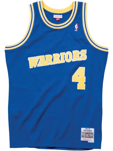 Mitchell & Ness NBA Swingman "Warriors Road 93-04 Webber" jersey Blue BA81MBGSWBM7Q