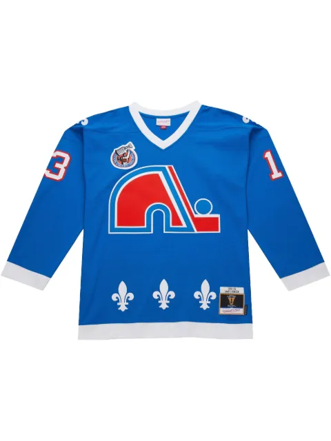 Mitchell & Ness NHL Dark "Nordiques 1992 Mats Sundin" jersey Blue JY9020QNOBLUE