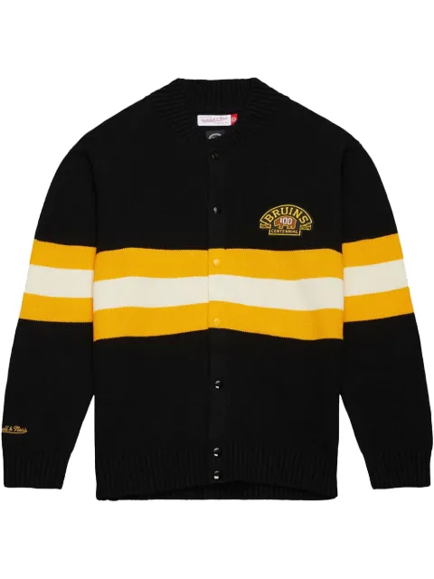 Mitchell & Ness NHL "100th Anniversary Bruins" cardigan Black TSWT6434BBNYYPPPBKGD