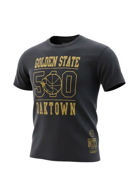 Mitchell & Ness NBA Golden State Warriors Oaktown Code T-shirt Black BMCTBLCKGSWMM18152