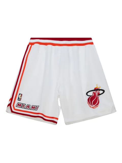 Mitchell & Ness Miami Heat 1996-1997 Home swingman shorts White ASHR5661MHE07PPPWHIT