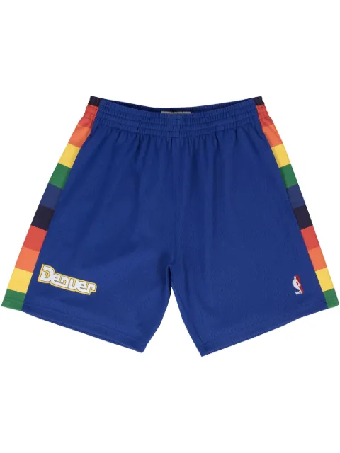 Mitchell & Ness 1991/92 Denver Nuggets Swingman Basketball shorts Blue SMSHGS18228DNUROYA91