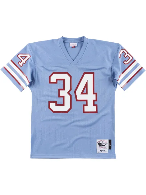 Mitchell & Ness 1980 Earl Campbell Oilers Authentic jersey Blue AJY6GS19012HOILTBL80ECA