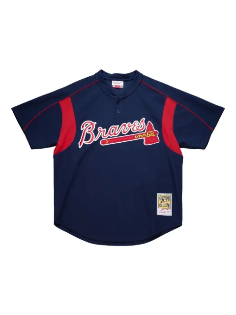 Mitchell & Ness Braves 2003 John Smoltz jersey Blue ABPJ3336ABR03JSMNAVY