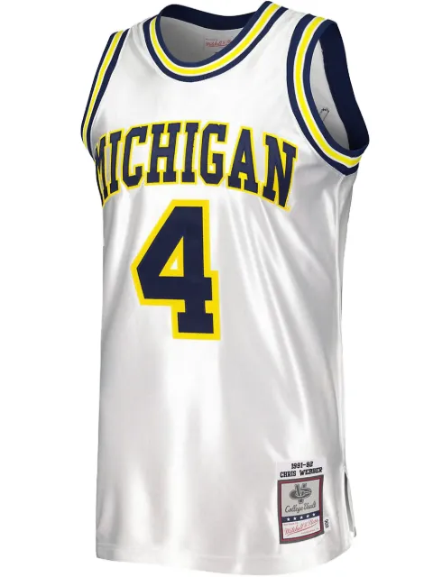 Mitchell & Ness 1991/92 Chris Webber Michigan Wolverines Swingman Replica jersey White AJY55329UMI91CWE