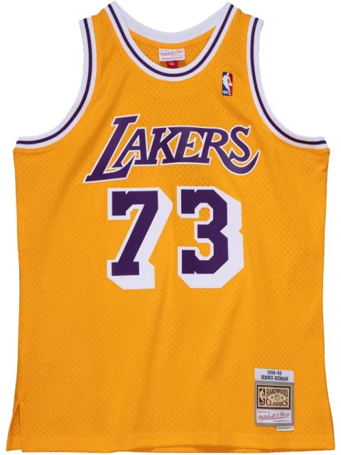 Mitchell & Ness 1998/99 Dennis Rodman Los Angeles Lakers Swingman Player jersey Yellow SMJYCP20064LALGOLD98DRD