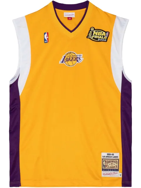 Mitchell & Ness NBA Authentic "Lakers 2001" jersey Yellow ASSH1060LAL01PPP