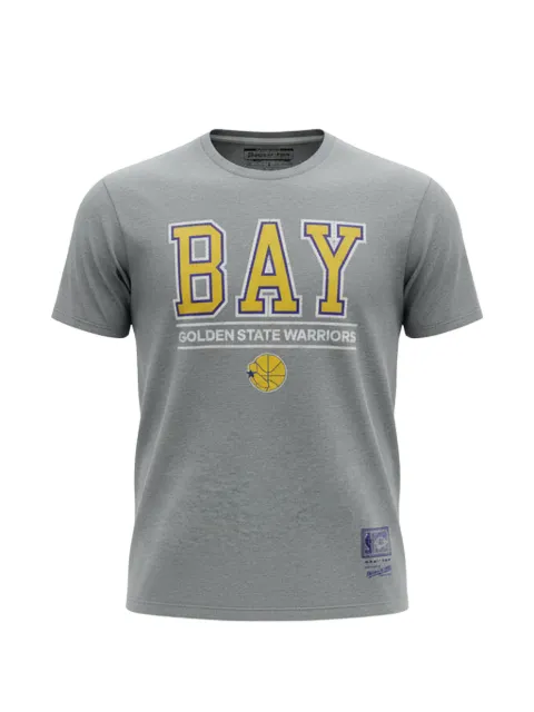 Mitchell & Ness NBA Golden State Warriors T-shirt Grey MM18356GSWGRHTBMT