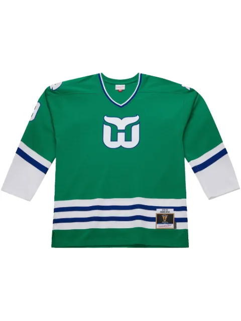 Mitchell & Ness NHL Dark "Whalers 1979 Gordie Howe" jersey Green JY9032HWHGREN