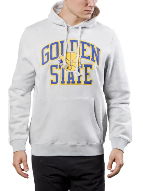 Mitchell & Ness NBA Golden State Warriors kangaroo-pocket hoodie Grey BA47OZGSWK0X