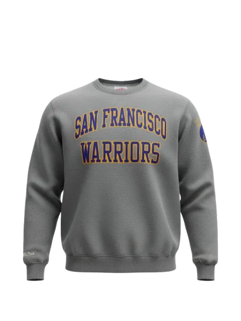 Mitchell & Ness x NBA Golden State Warriors The City sweatshirt Grey 8644H10C7SWAYFQ