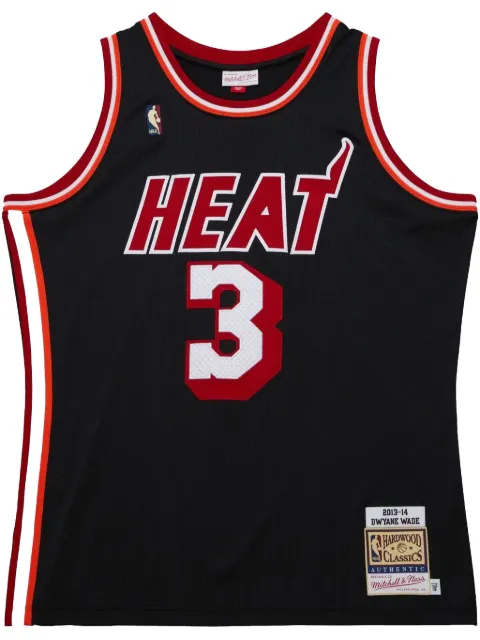 Mitchell & Ness 2013/14 Dwyane Wade Miami Heat Swingman jersey Black AJY46497MHE13DWABLCK