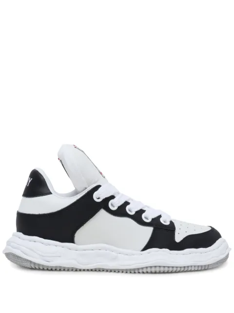 Maison MIHARA YASUHIRO Wayne low-top leather sneakers Black A12FW718