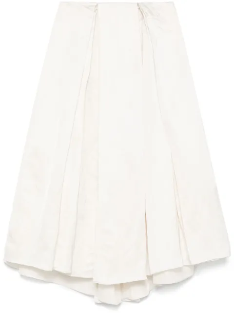 Abadia Elodie skirt White AB100160WHI