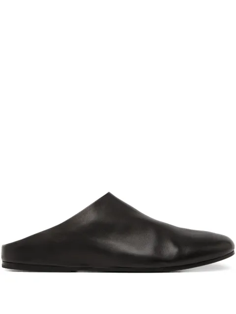 Marsèll Steccoblocco leather slippers Black MM4670P010