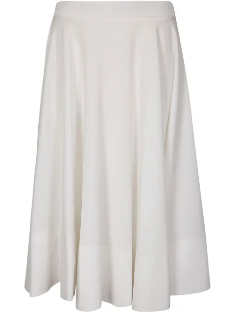 M.S.M. high-waisted skirt White U62462