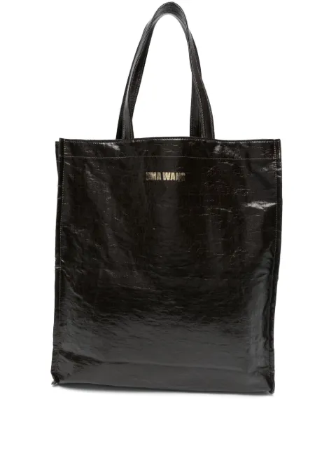 Uma Wang small canvas tote bag Brown UB0063