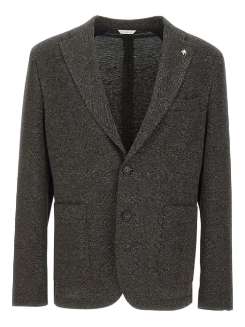 Manuel Ritz wool-blend blazer Brown 3732G2728M243696