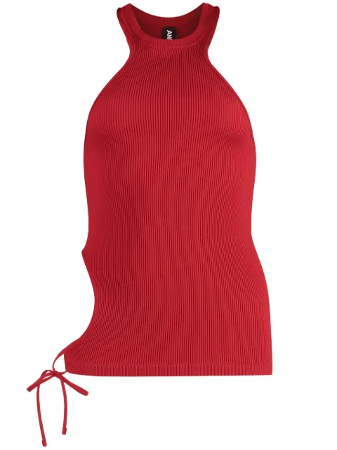 ANDREĀDAMO cut-out tank top Red ADFW22TO06032107