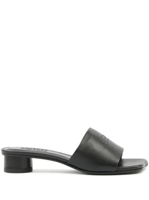 MM6 Maison Margiela anatomic sandals Black S66WP0109P3628