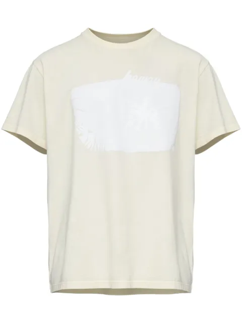 MM6 Maison Margiela printed T-shirt Neutrals SH2GC0019M20108