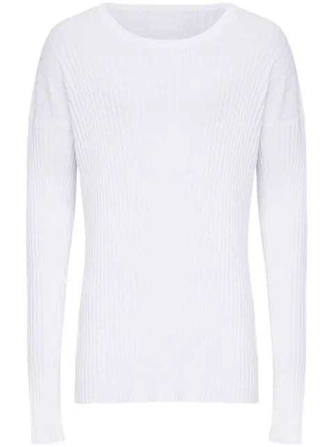 MM6 Maison Margiela crew-neck sweater White SH2HL0020M13125