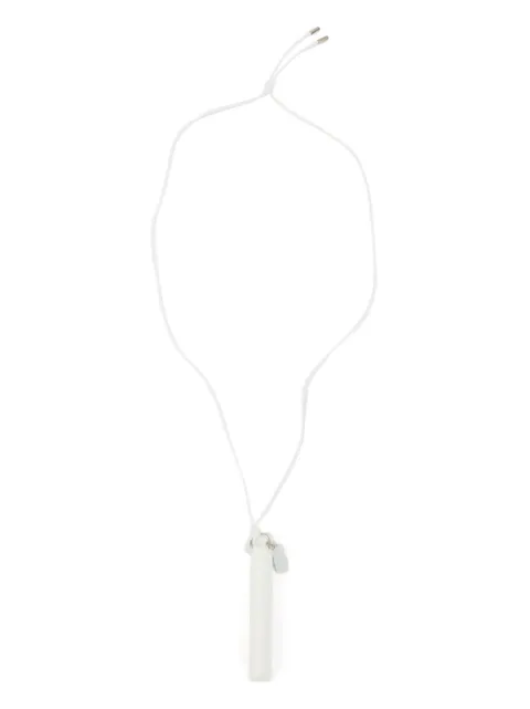MM6 Maison Margiela pendant necklace White SM7UU0074P7352