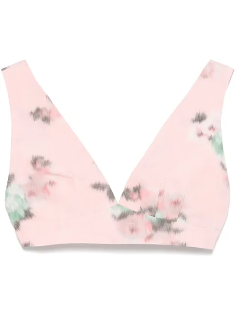 Philosophy Di Lorenzo Serafini floral-print top Pink A08030754