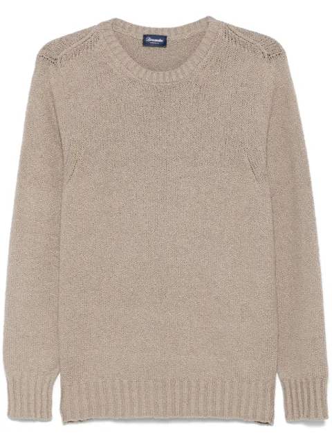 Drumohr cotton sweater Neutrals D5C103SS140