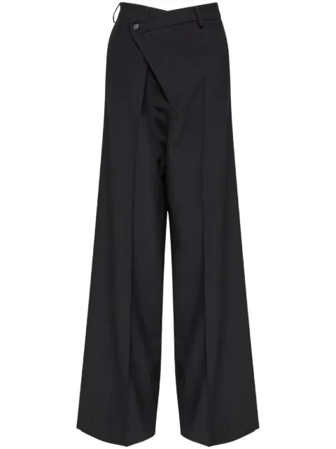 MM6 Maison Margiela off-centre trousers Black S62KB0222M35436
