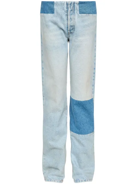 MM6 Maison Margiela patch-detail jeans Blue S62LB0187M30018