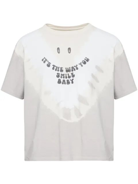 MM6 Maison Margiela printed T-shirt Grey SH2GC0025M20110
