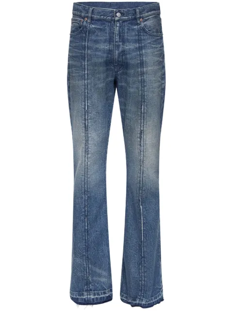 MM6 Maison Margiela Numbers-motif jeans Blue SH2LA0020M30016