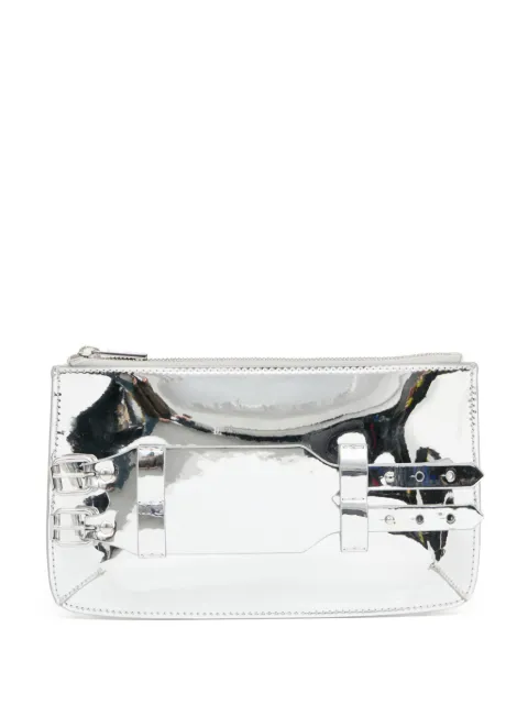 MM6 Maison Margiela Bracelet clutch bag Silver SB6WF0007P8322