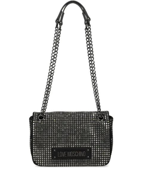 Love Moschino Sparkling shoulder bag Black JC4136PP1MLL1