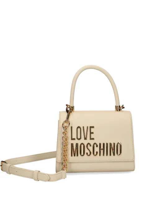 Love Moschino logo-lettering tote bag Neutrals JC4024PP1MKD0
