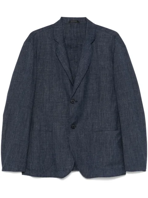 Giorgio Armani slub-textured blazer GM000010TE13965MB073