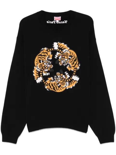 Kenzo x Verdy embroidered sweater Black FF58PU7133CR