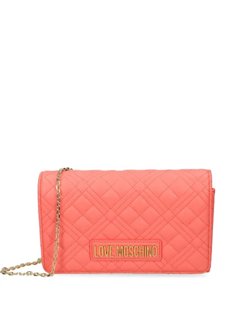 Love Moschino padded satchel bag Red JC4079PP1MLA1